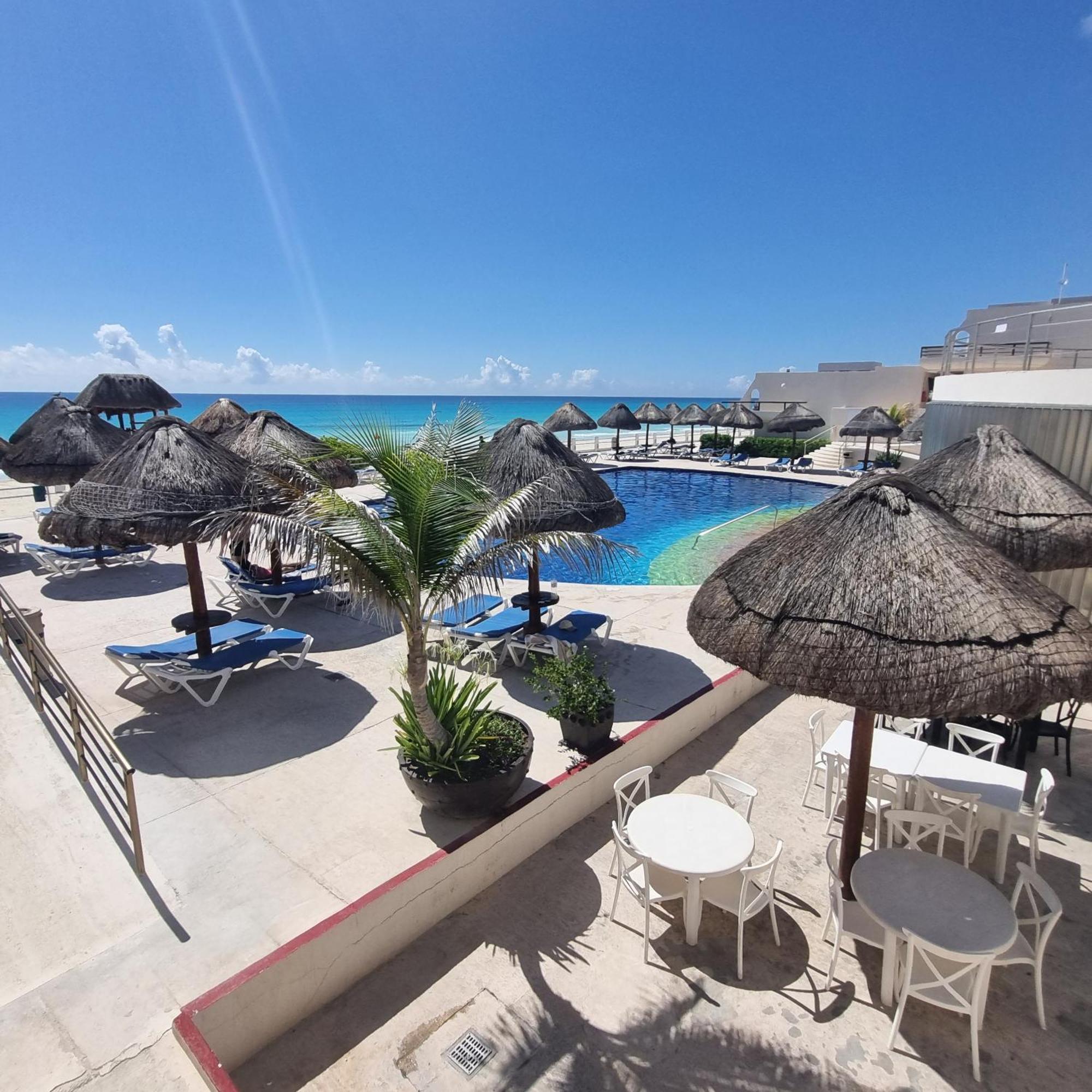Ocean Front Villa Marlin, Best Location In Hotel Zone #109 Cancún Exterior foto