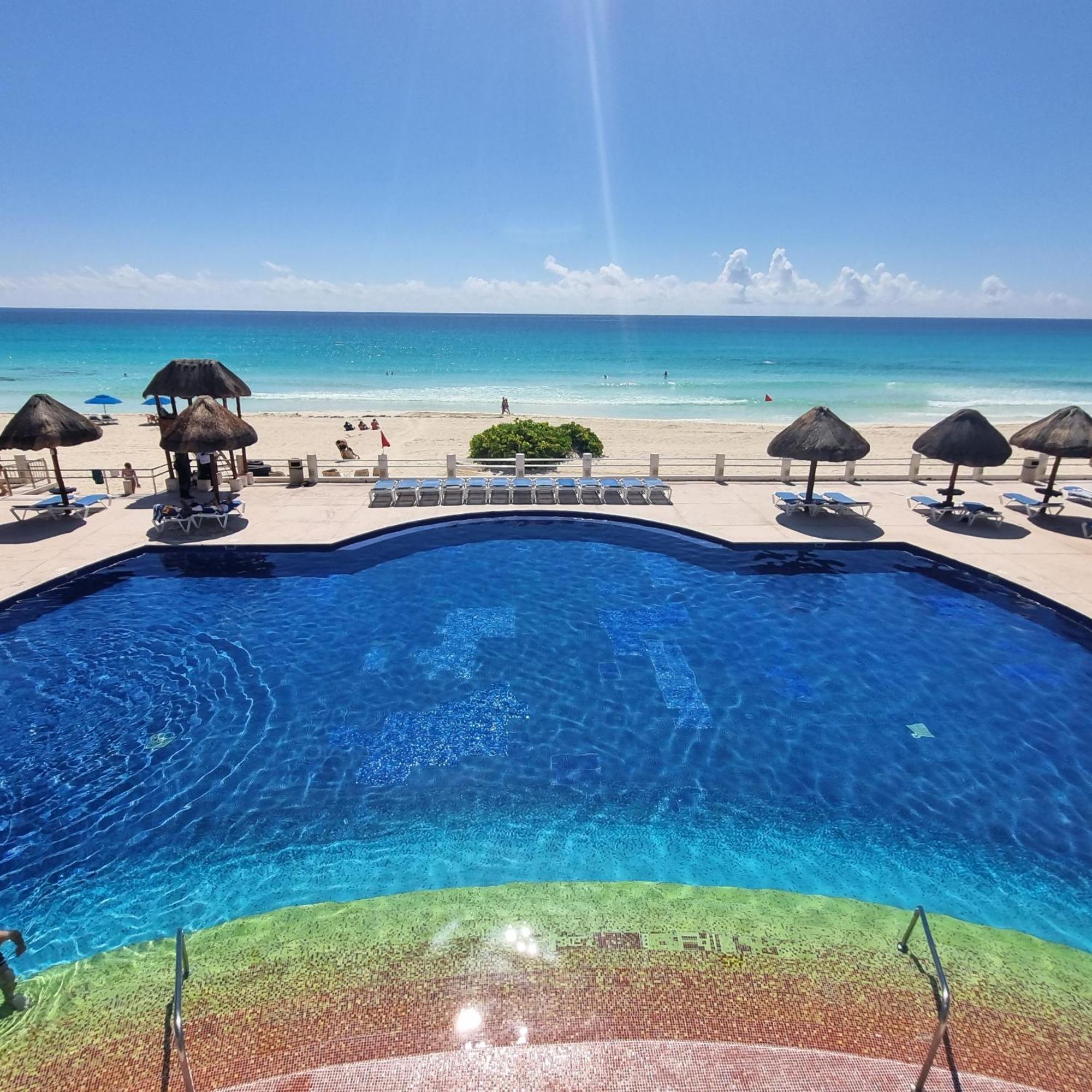 Ocean Front Villa Marlin, Best Location In Hotel Zone #109 Cancún Exterior foto